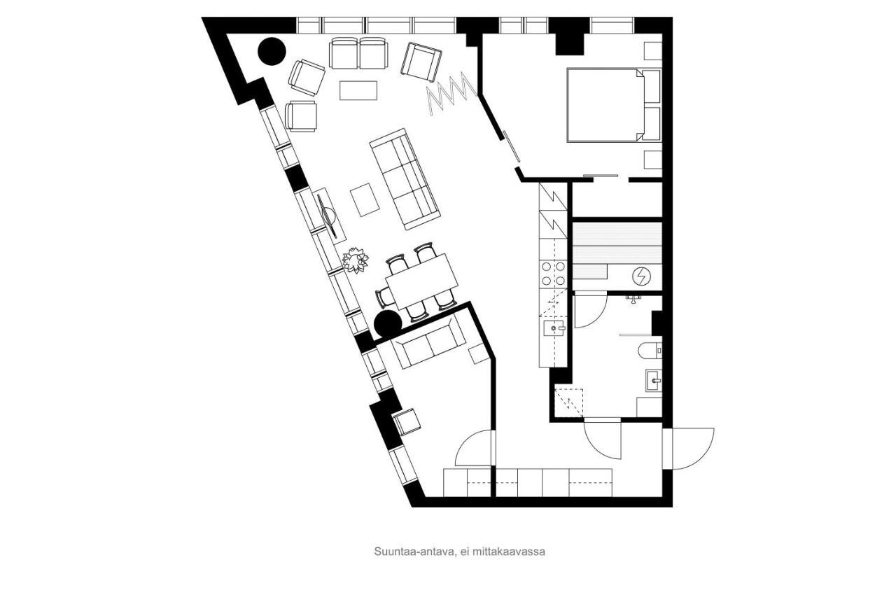 Stunning Views 11Th Floor 2Br Home With Sauna - Hosted By 2Ndhomes Тампере Екстериор снимка